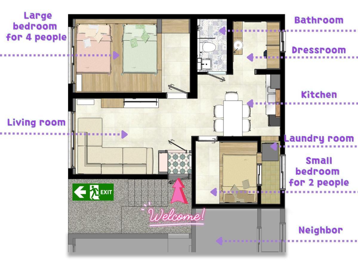 Close To Gangnam, Coex, Asan Medical Centar & Luxury Near Lotte World, Free Korean Ramen *